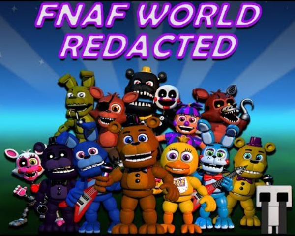 fnaf world redacted fnaf world redacted